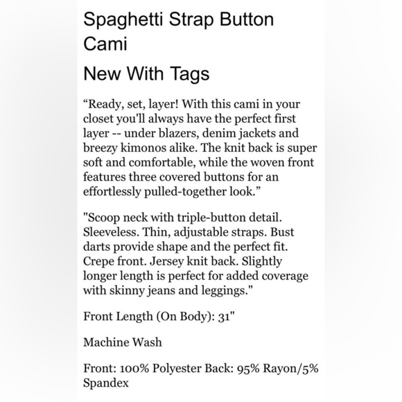 LANE Bryant 18/20 2x White and Red Flowy Cami Tank Top - Picture 12 of 12